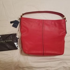 Cole Haan bucket purse.